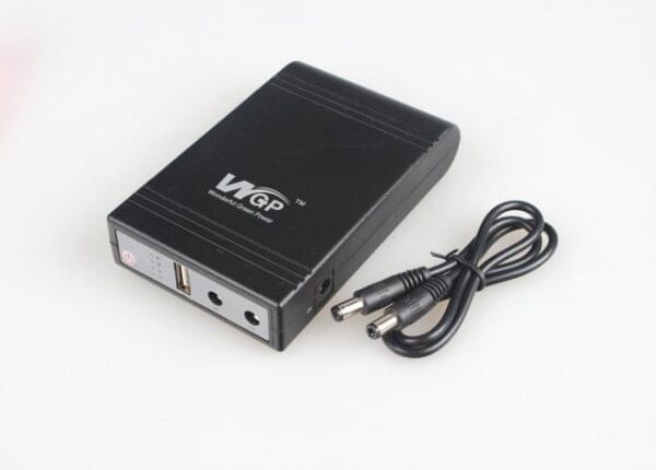 WGP Mini DC UPS for wifi router 8hrs power backup (5+9+12 Volts 3 Output) - Image 5